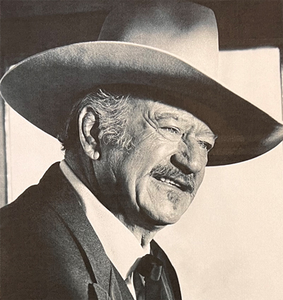 John Wayne in Cowboy Hat lamb