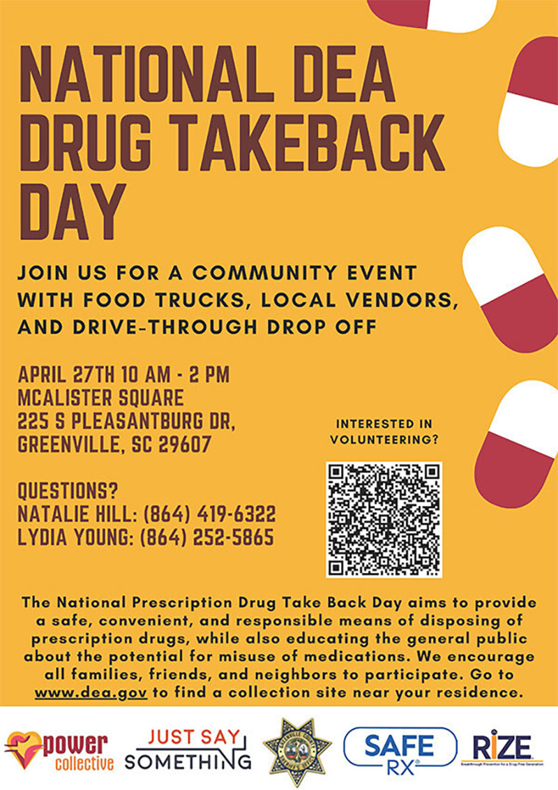 National DEA Drug Takeback Day