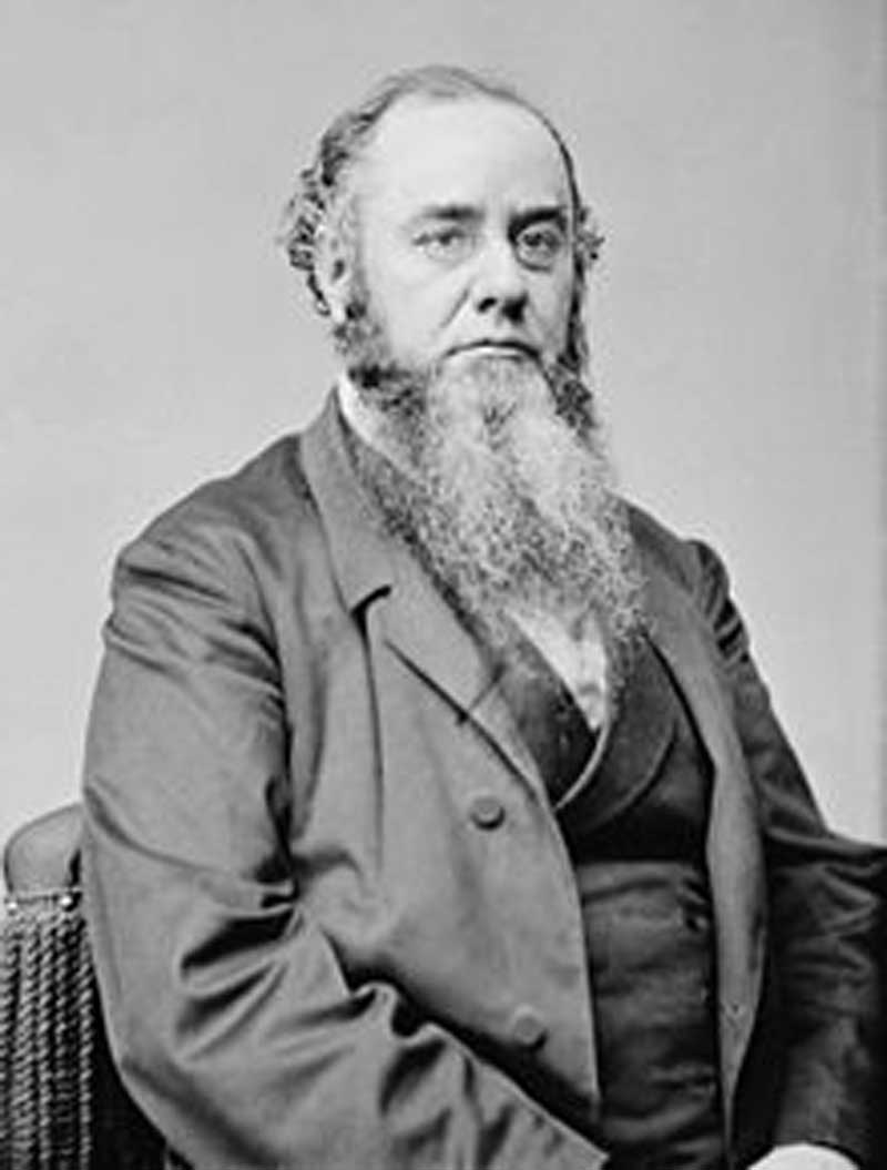 Edwin Stanton, US Secretary of War, January 1862 to May 1868,  Public domain from Wikipedia. 
