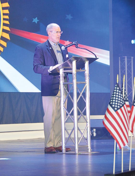 Palmetto Boys’ State Director Stephen Lewis challenged the Boys’ State citizens to use this week to the best of their ability. You may choose to run for a political office, play an instrument in the PBS Band, audition in the talent Show or maybe sing in the PBS Choir.