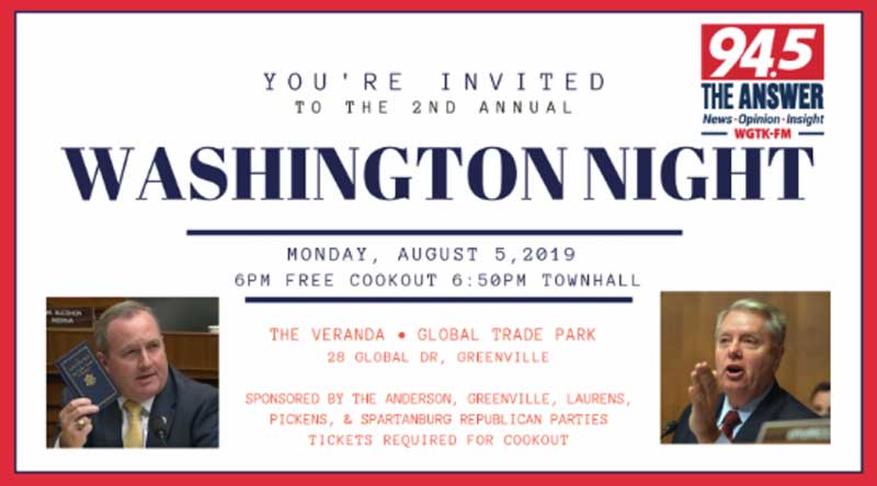 2nd Washington Night at Greenville GOP
