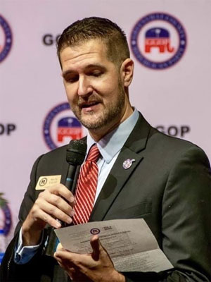 4th Congressional District Chairman Nate Leupp