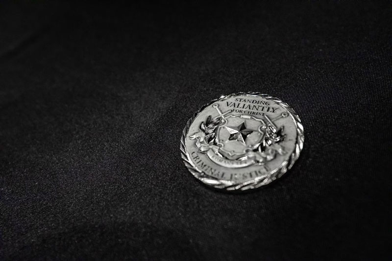 BJU Criminal Justice Challenge Coin