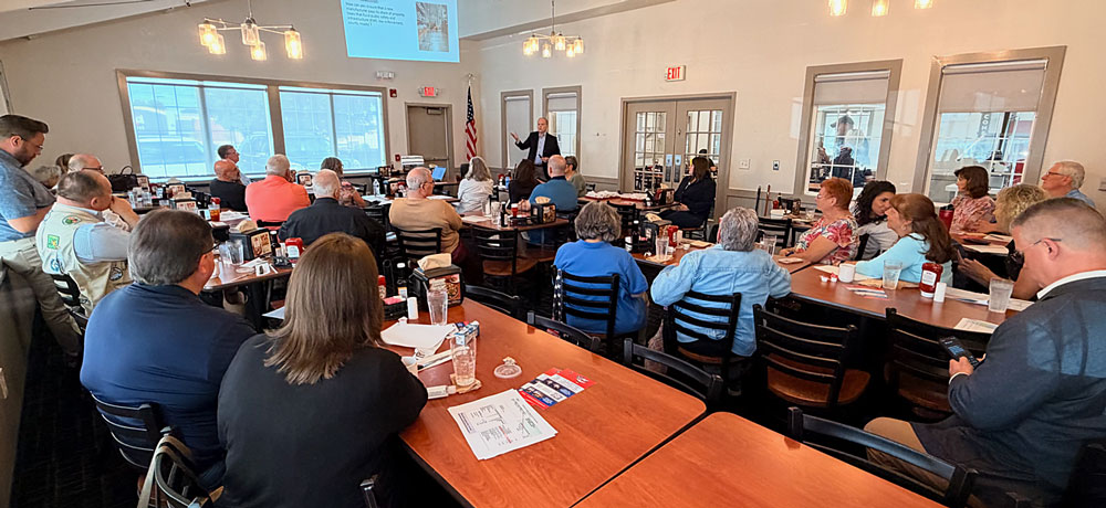 Back to Basics Breakfast with Scott Case Crowd