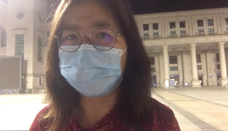 Chinese Christian Lawyer and Citizen Journalist Zhang Zhan