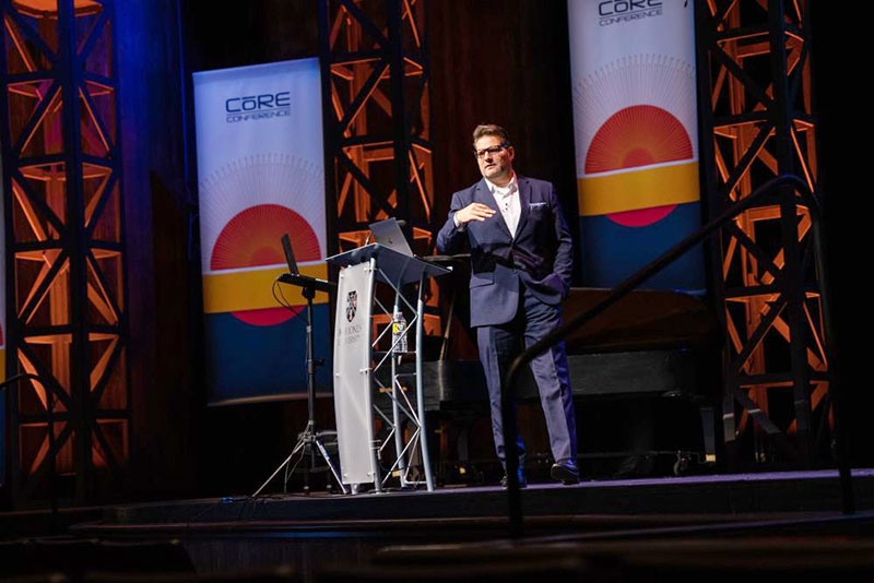 Christopher Cone Speaks at 2022 CoRE Conference