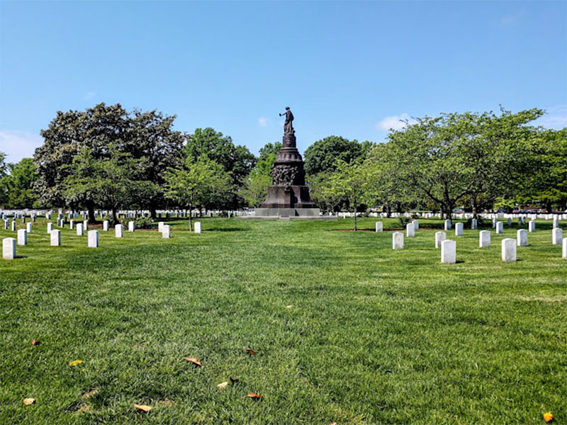 Confederate Memorial at Arlington Cemetery