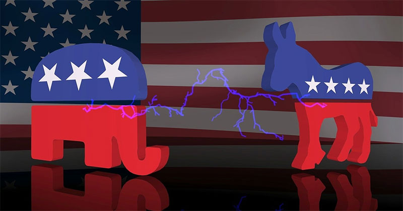 Confused Republicans vs Determined Democrats