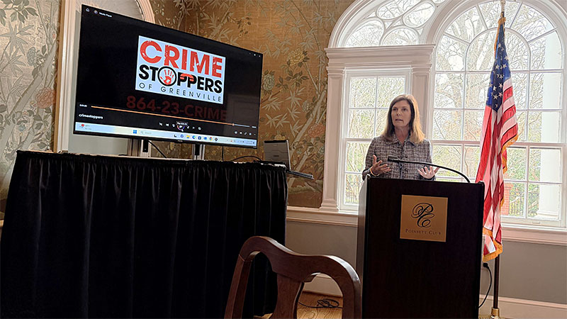 Crime Stoppers of Greenville Lt Gov Pam Evette