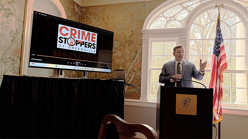 Crime Stoppers of Greenville Sheriff Hobart Lewis