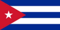Cuban National Flag 1478