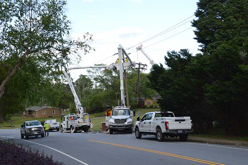 Tornadoes Hit Greenville, SC