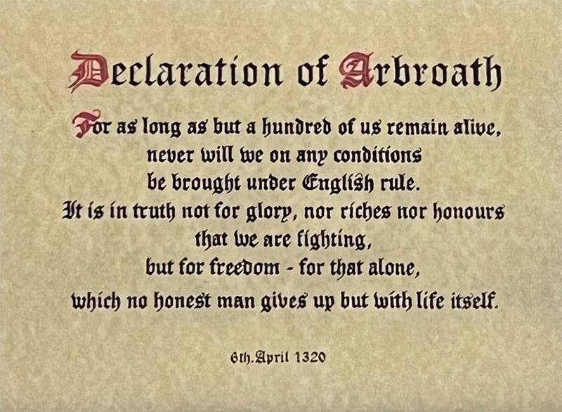 Declaration of Arbroath