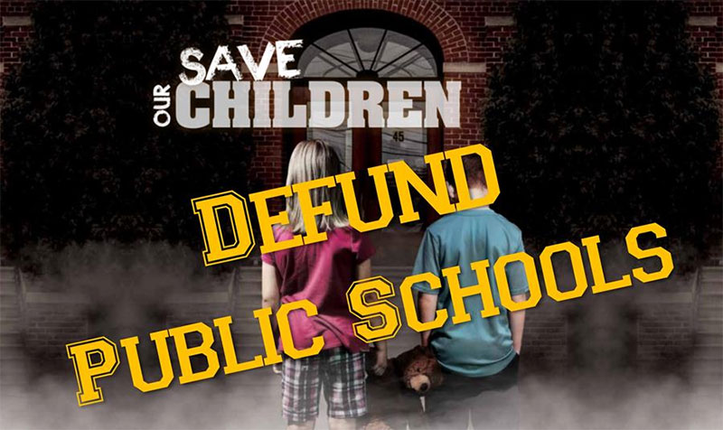 Defund Public School John Birch Society