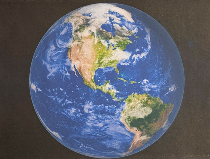 Earth the Real Red Planet