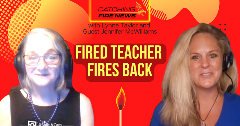Fired Teacher Fires Back