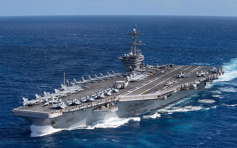 Four US Carrier Strike Groups Converging on Mideast