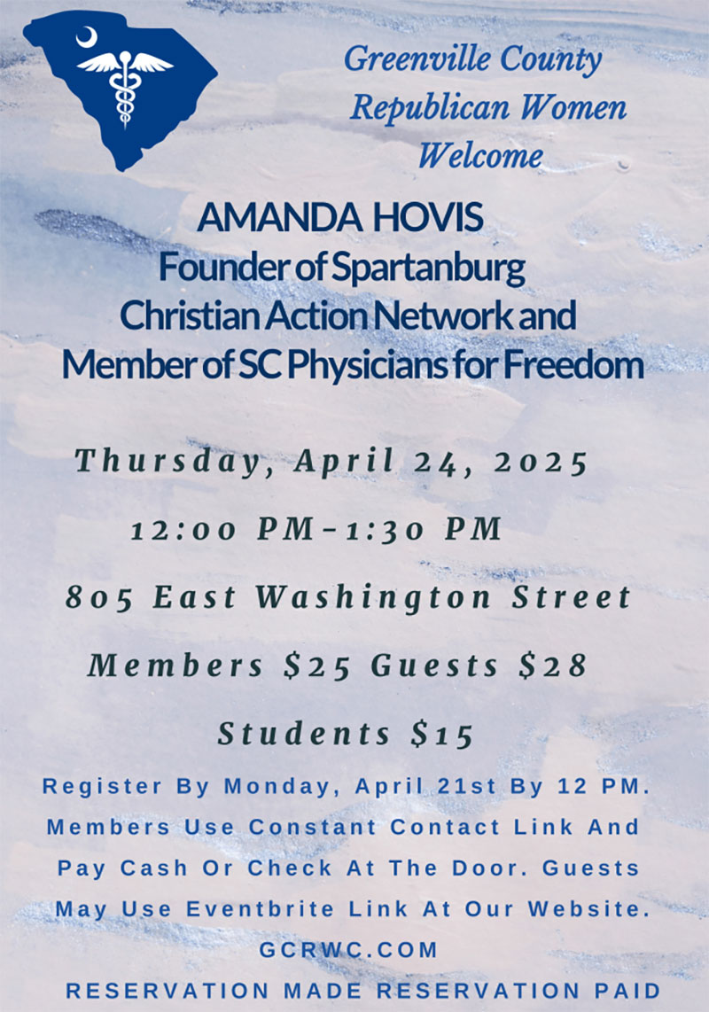 GCRW April Meeting with Amanda Hovis