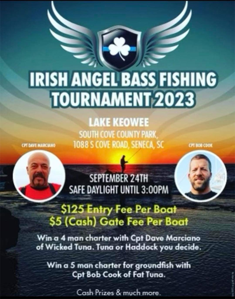 Irish Angel Bass Fishing Tournament 2023