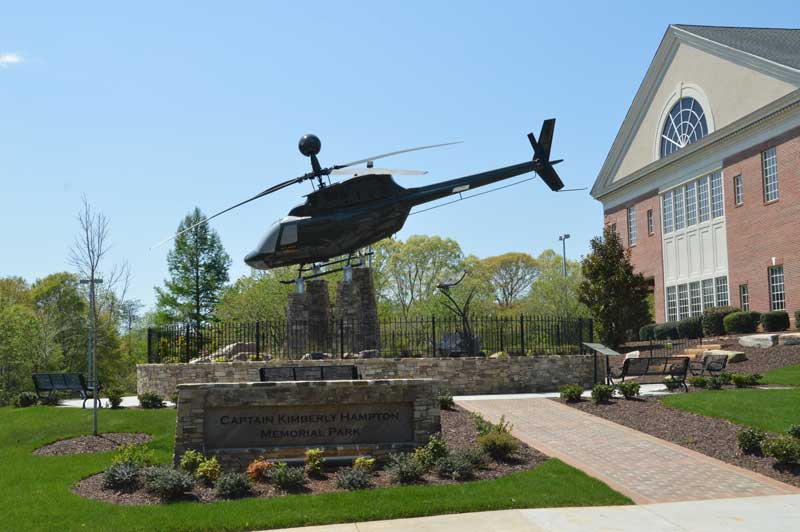 Kimberly Hampton Helicopter 4449