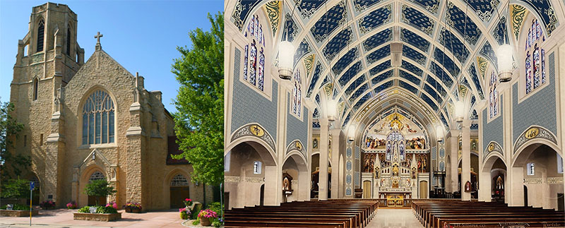 Like Notre Dame in Paris Wisconsin Cathedral is Being Rebuilt After Historic Fire