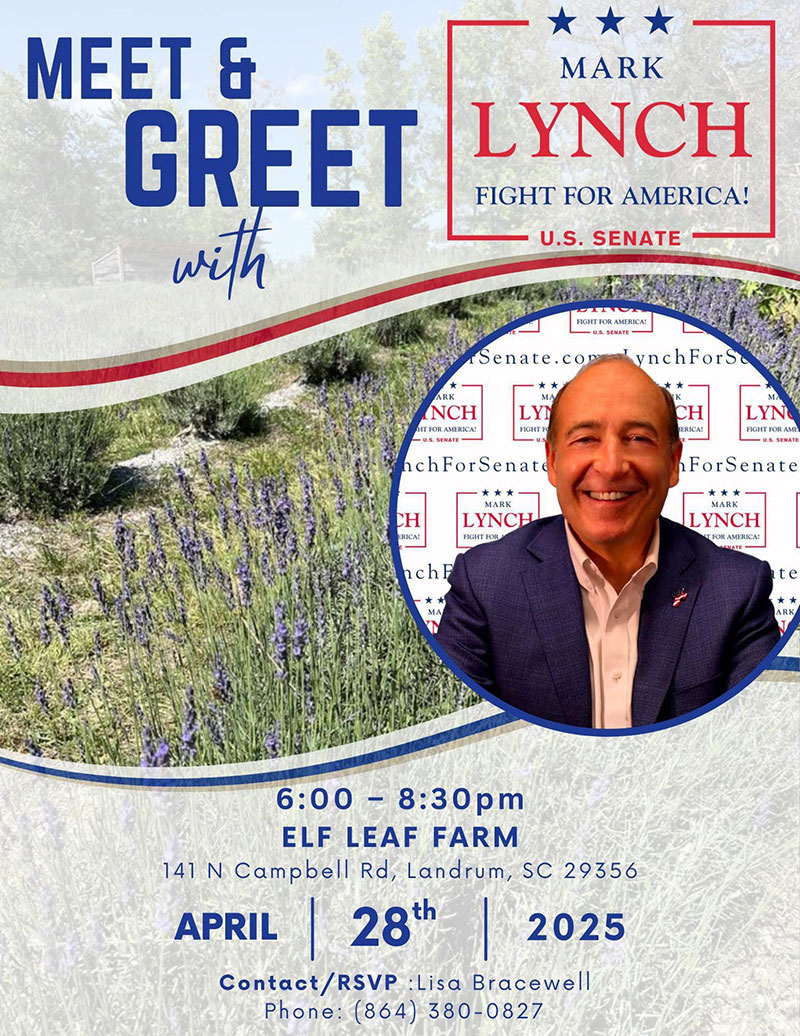 Mark Lynch for SCs US Senate Race