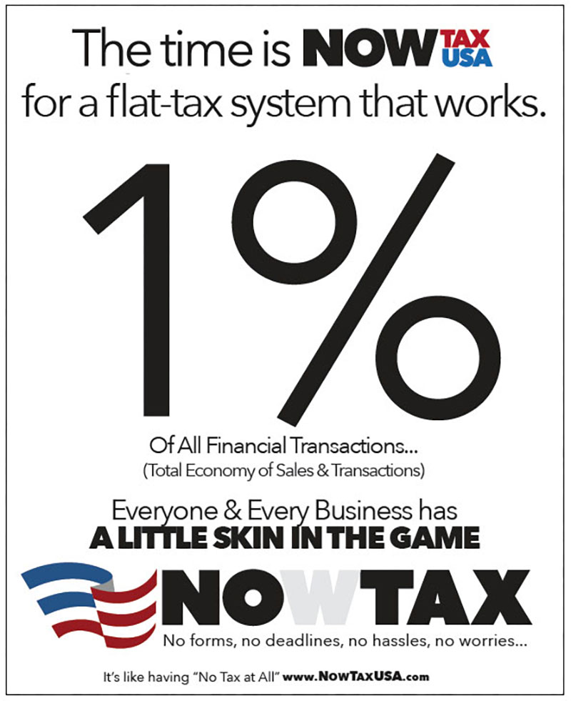 NOW TAX System vs The National Debt