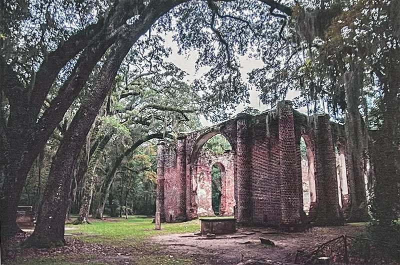 Old Sheldon Church Ruins
