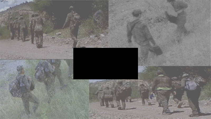 Packs of Fighting Age Males in Military Entering US thru Remote Arizona Town