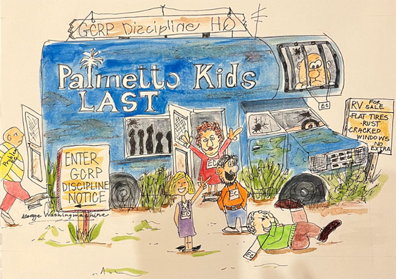 Palmetto Kids LAST Cartoon Judy T