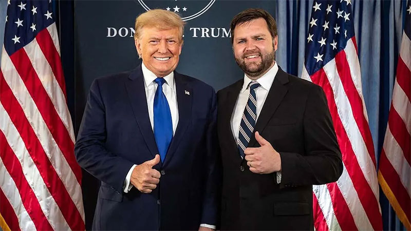 President Donald Trump and Vice President JD Vance