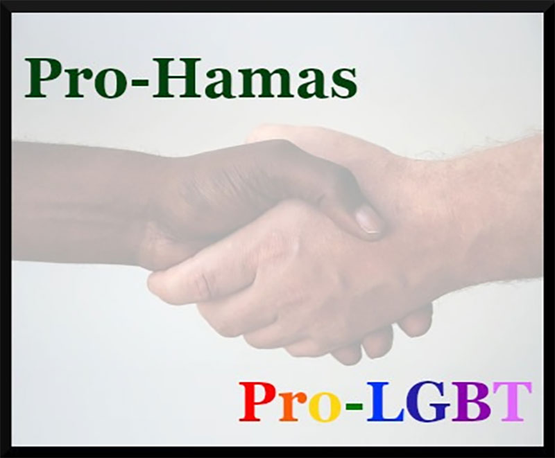 Pro Hamas and Pro LGBT