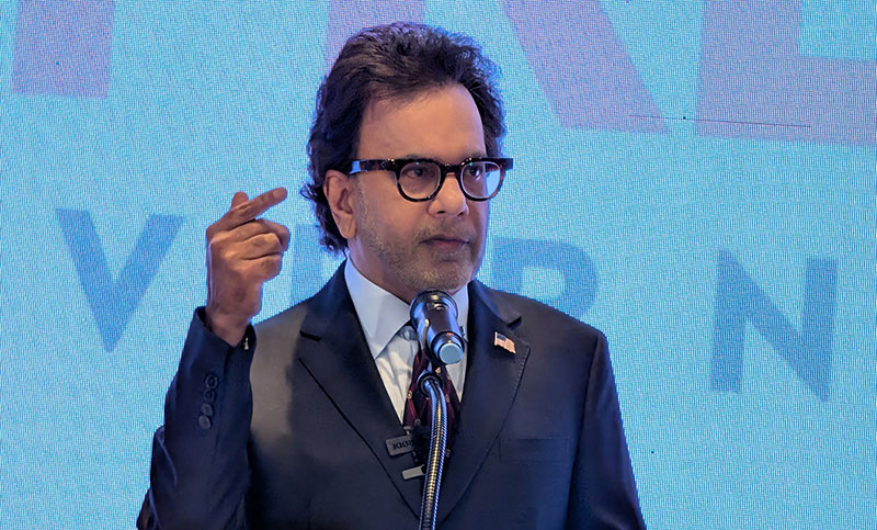 Businessman Rom Reddy Stumps for Governor in Greenville