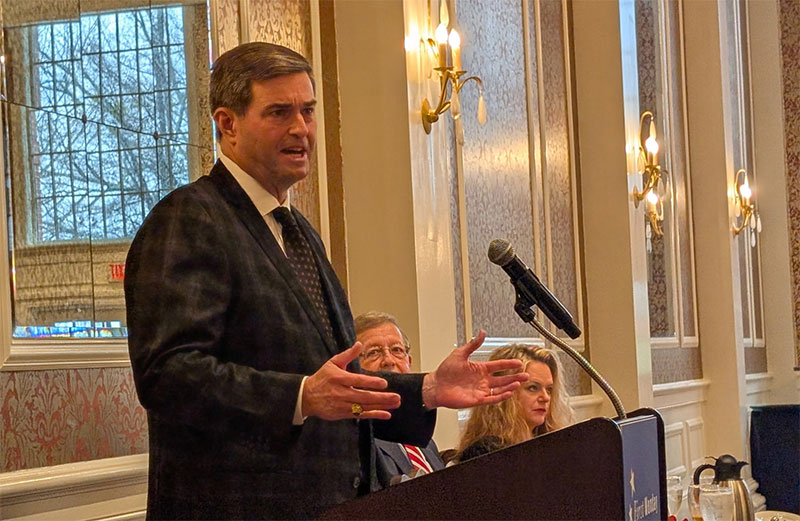 Speaker Speaks at First Monday