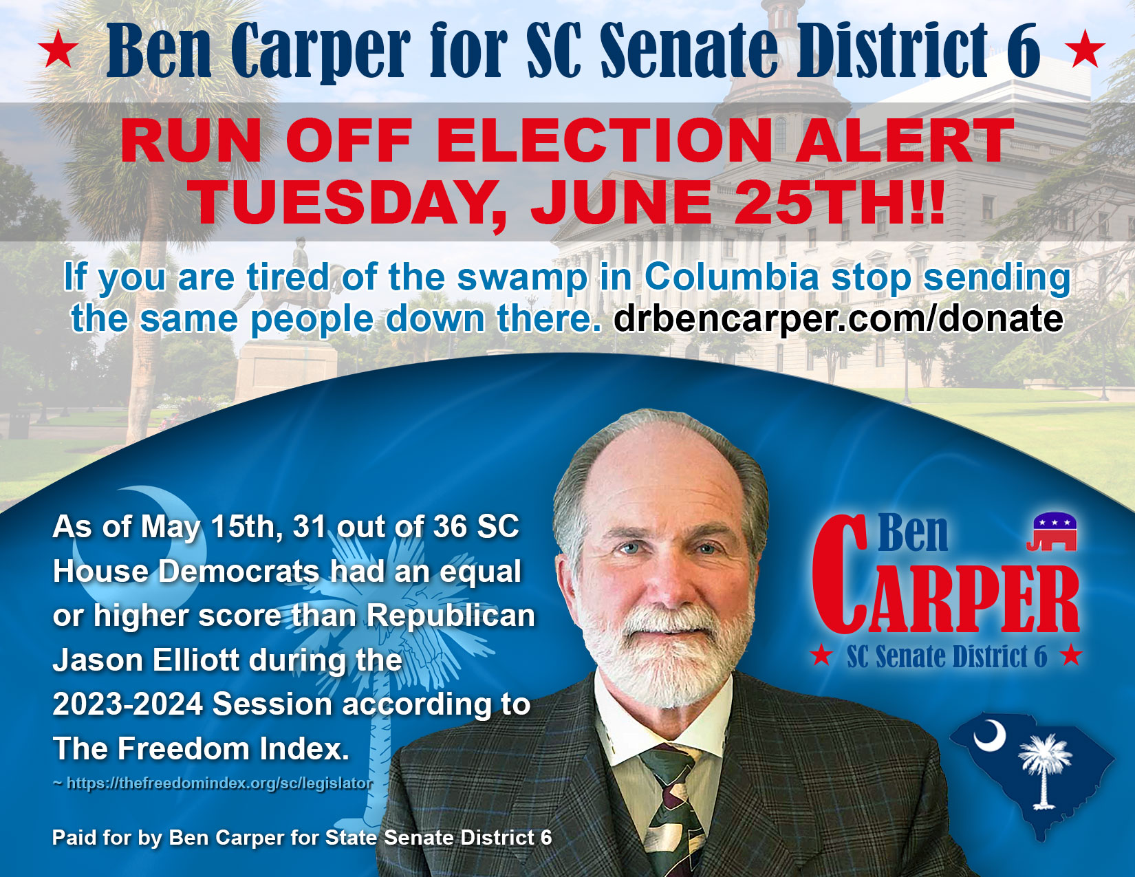 SC Runoff Advert