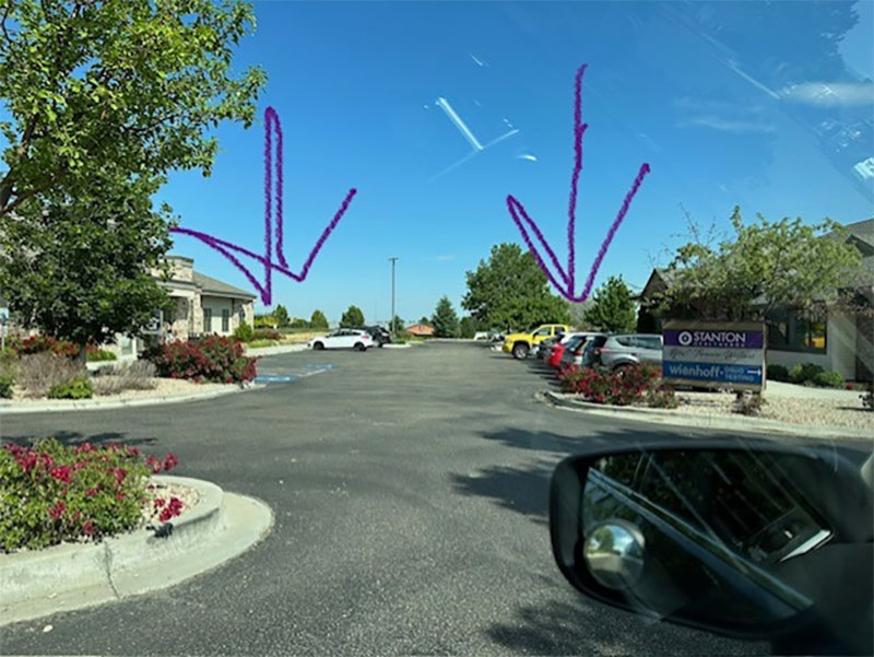 Stanton Healthcare in Meridian Idaho is experiencing a nearly empty parking lot while Stantons parking lot is full