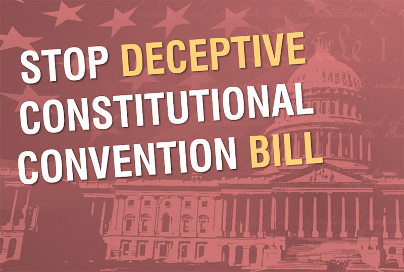 Stop Deceptive Constitutional Convention Bill