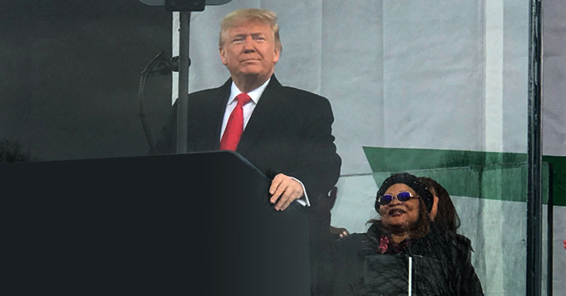 Trump At Pro Life Rally 2020