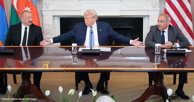 Trump Orchestrates Armenia Azerbaijan Peace Deal US Involvement in the Caucasus Mountains