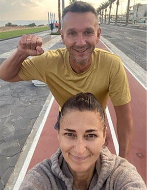 Ukrainian born missionary pastor Yura and his wife Luda