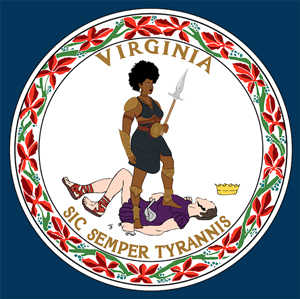 Virginia SIC Semper Tyrannis Flag