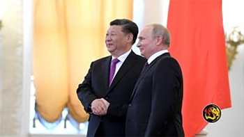 Vladimir Putan Meets with Xi Jinping
