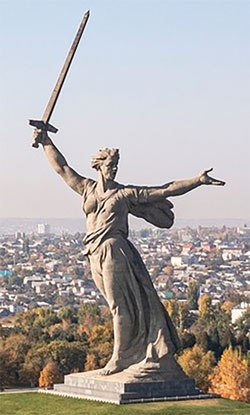Volgograd Monument The Motherland Calls