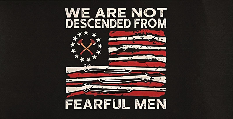 We Are Not Descending From Fearful Men