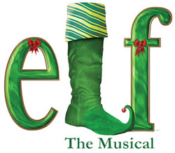 elf the musical logo
