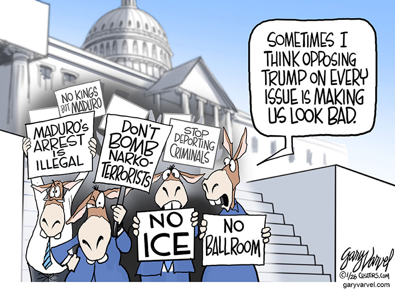 Gary Varvel Political Cartoon