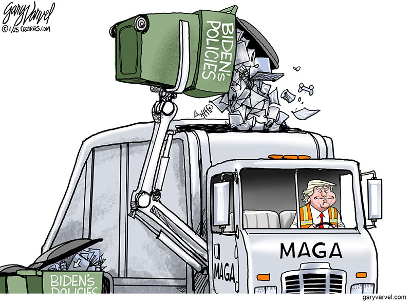 Gary Varvel Political Cartoon