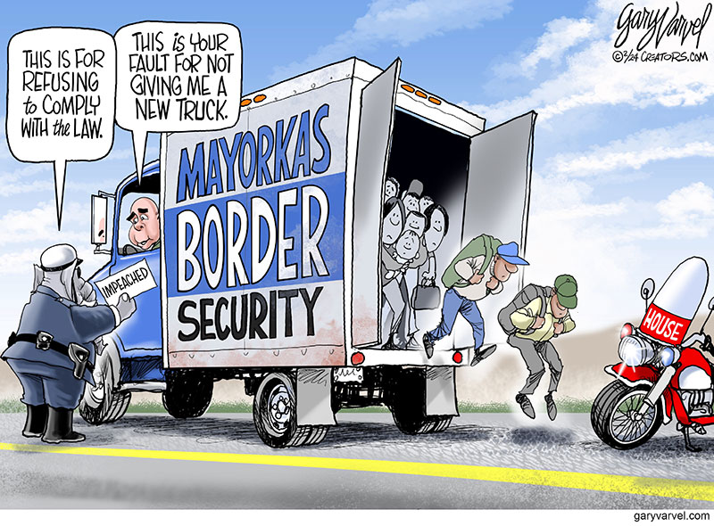 Gary Varvel Political Cartoon