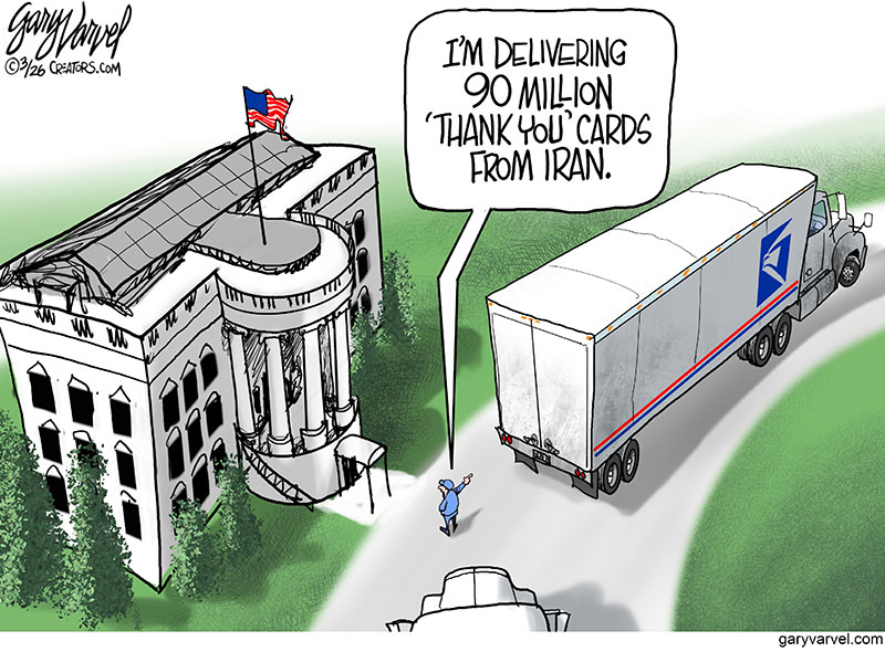 Gary Varvel Political Cartoon