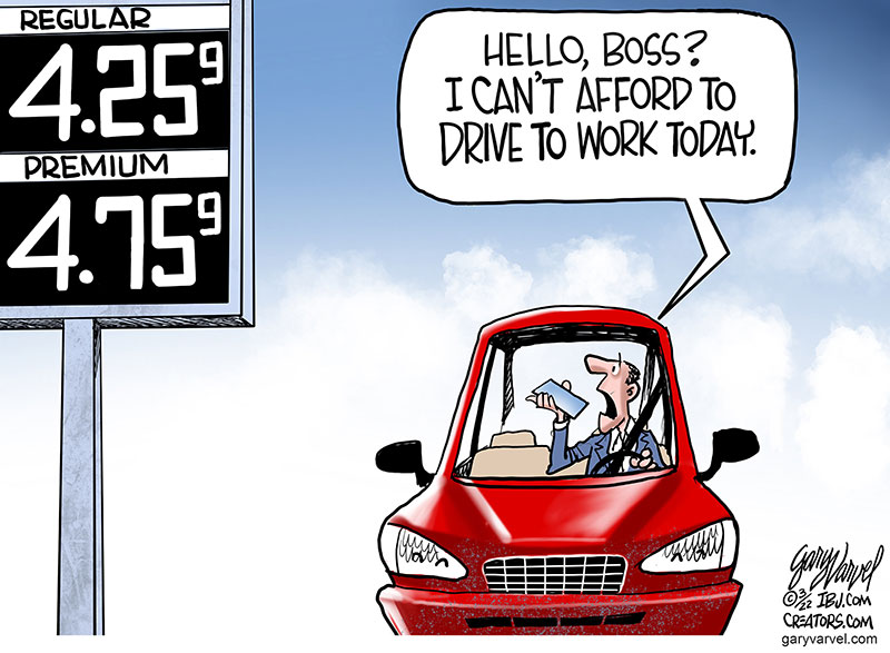 Gary Varvel Political Cartoon